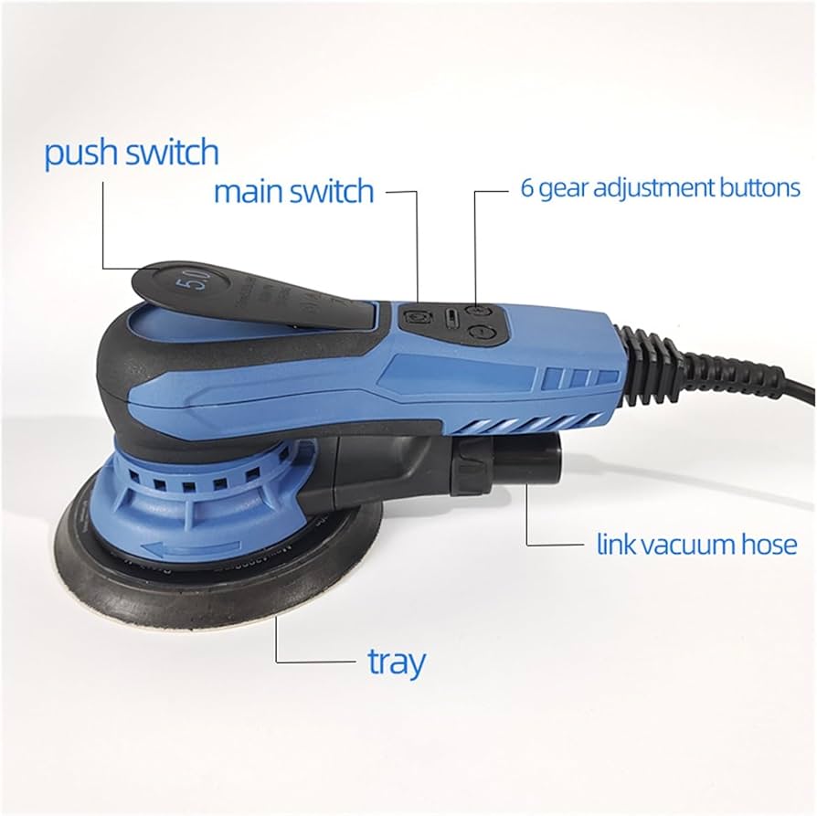 Amazon.co.jp: 電動サンダー 6 インチ円形オービタルサンダー 150